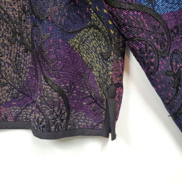 Christopher Banks Quilted‎ Jacket Reversible Black Light Weight Women Small 6 - Picture 5 of 14